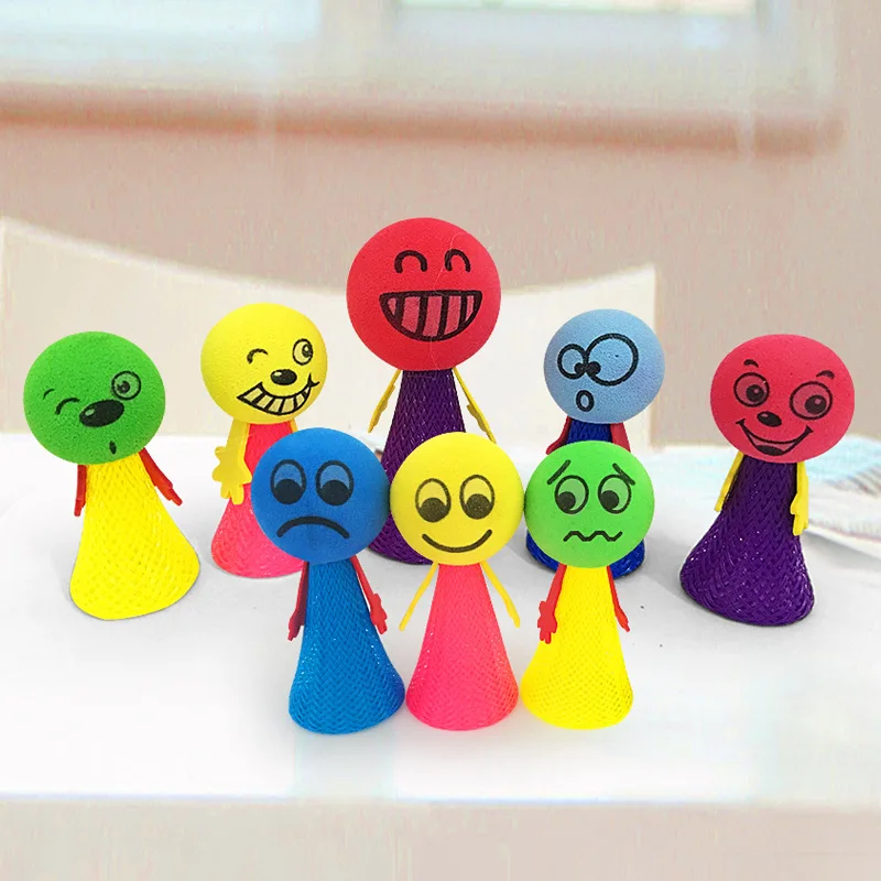 4-Pcs-Random-Small-Elf-Eva-Bounce-Springs-People-Bouncing-Little-Jumps-Children-Gifts-Dolls-Toys