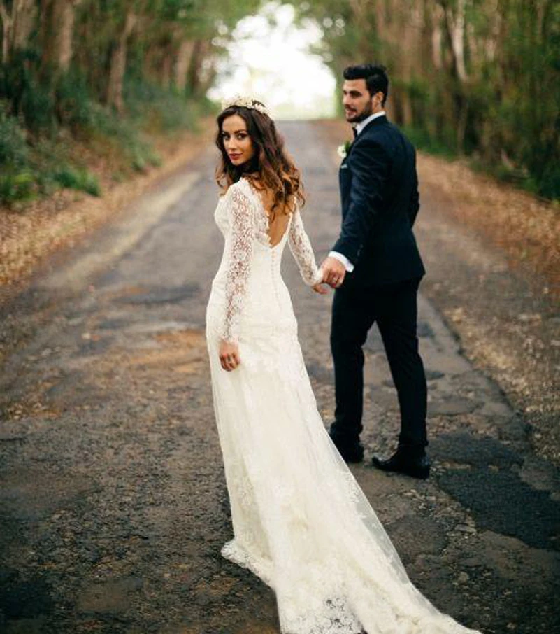 Vestidos De Novia Vintage Con Manga Las Mejores Modelos De Vestidos De 2019