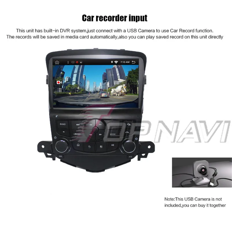 Android 8,1 9 ''автомобильные gps мультимедийный плеер для CHEVROLET CRUZE 2009 2010 2011 2012 2013 автомобиль радио с RDS FM AM стерео