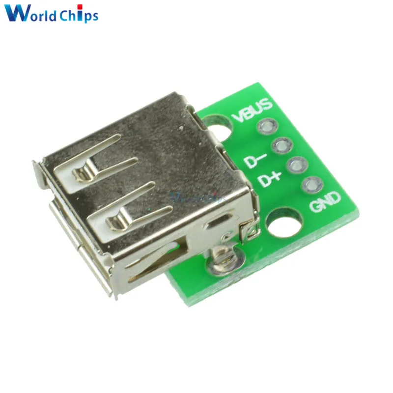 10 шт. конвертер USB типа A мама для разъема Arduino диаметром 2 54 мм|usb a|usb a ausb to |