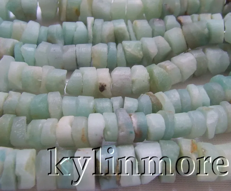 

8SE09868a 12mm Amazonite Rondelle Beads