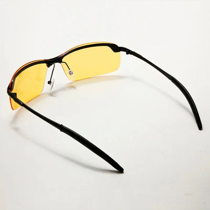Мужские высококачественные поляризованные очки-авиаторы с функцией ночного видения UV400, очки для вождения автомобиля, аксессуары для вождения, автомобильные очки