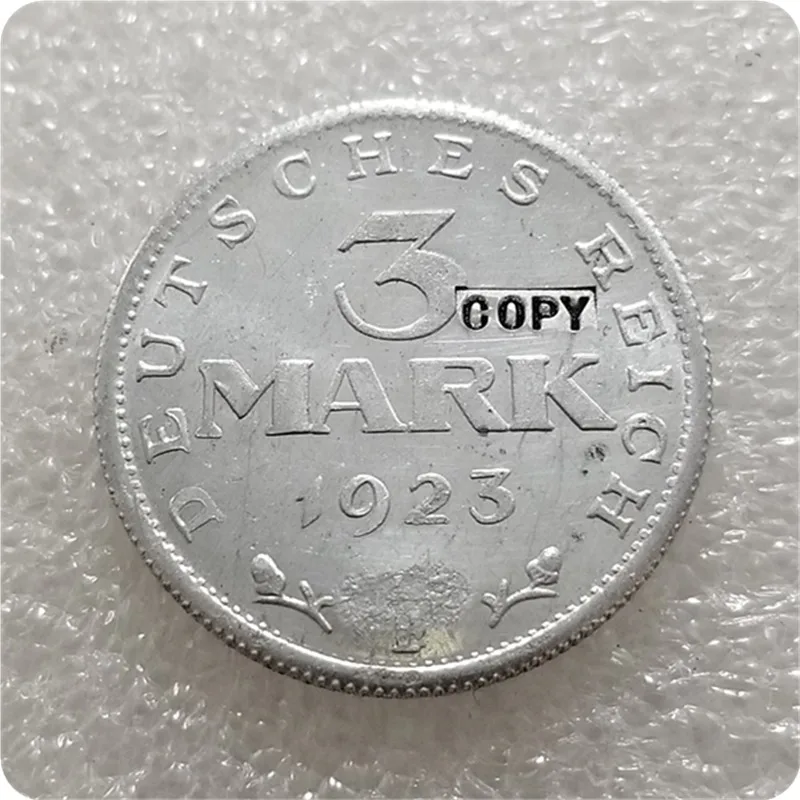 1922-1923(алюминий) Германия 3 знак имитация монеты