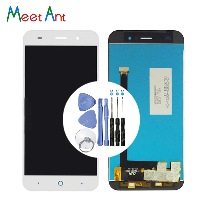 

High Quality 5.0'' For ZTE Blade X7 Z7 V6 D6 T660 T663 LCD Display Screen With Touch Screen Digitizer Assembly + Tool