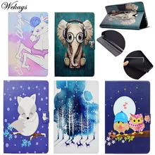 Wekays For Samsung Tab A 8.0 2017 Cartoon Unicorn Leather Case sFor Samsung Galaxy Tab A 8.0