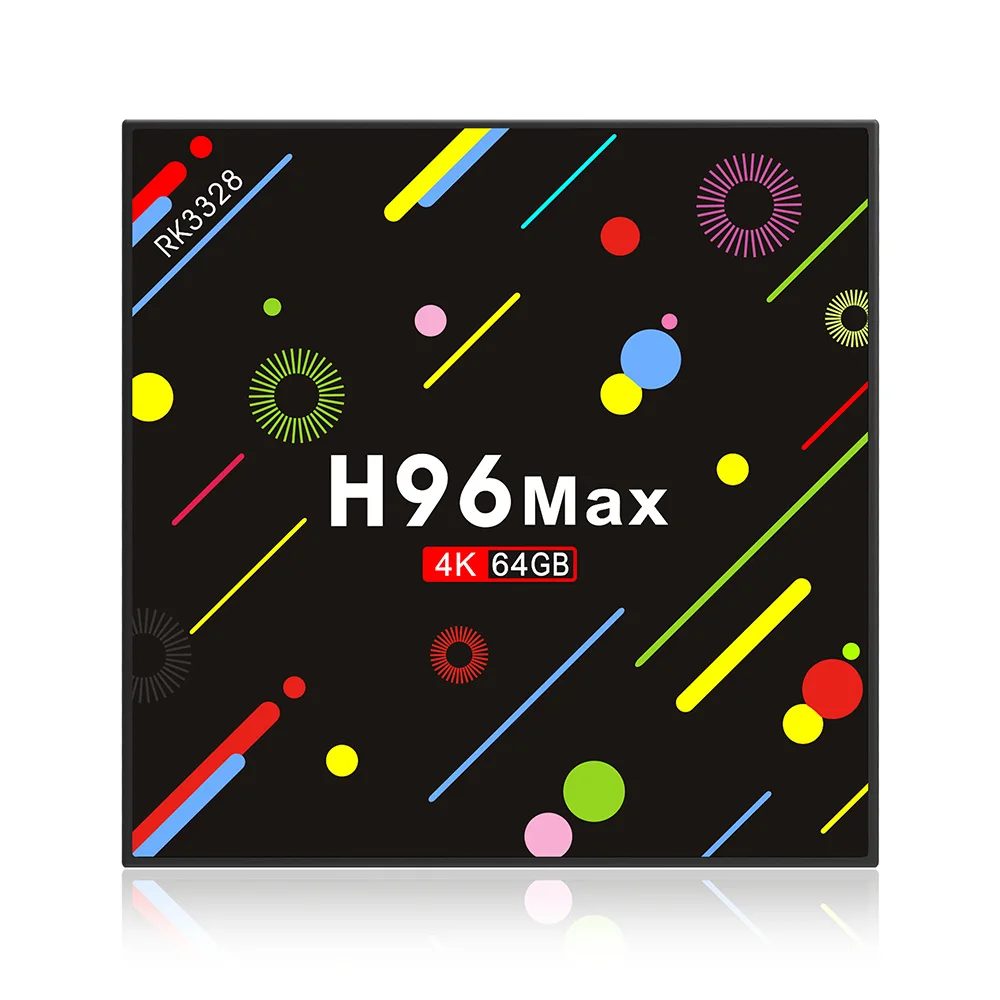 

2018 New H96 Max TV Box Android 7.1 RK3328 Quad-core 4GB/64GB WiFi Bluetooth Smart TV Box HD 4K Media Player Tvbox Set-top Box