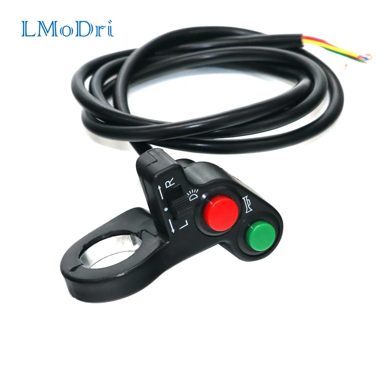 LMoDri Motorcycle Horn Turn Signal Light Switch For 7/8'' Handlebar