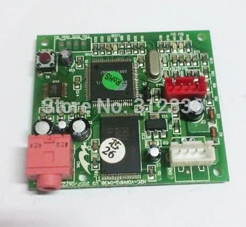 

Free Shipping Motor Controller SHUA SH-6511 MP3 motherboard user connection plate music playing board multimedia board parts