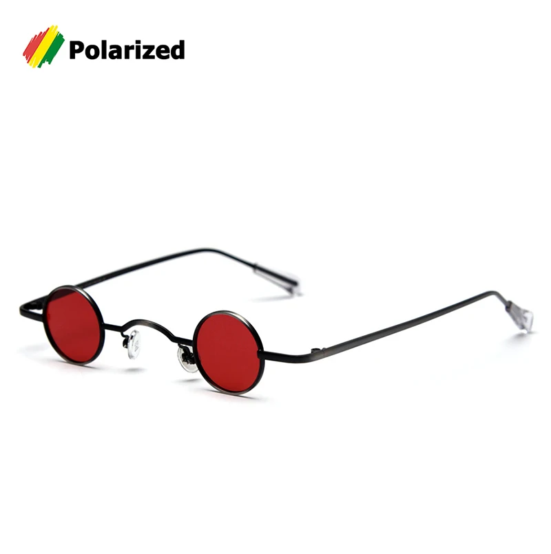 

JackJad Classic Vintage Gothic Vampire Style Polarized Sunglasses 28mm Small SteamPunk Brand Design Sun Glasses Oculos De Sol