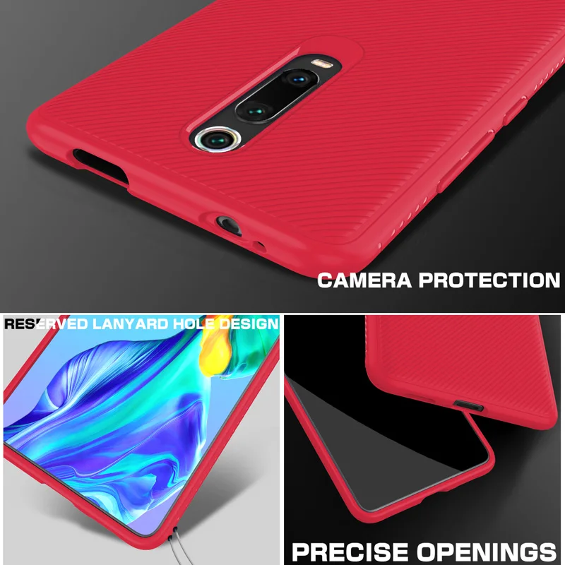 GKK twilled twill Case For Xiaomi Mi 9T Pro Redmi K20 Pro Matte Frosted Soft TPU Silicone Cover xiaomi leather case color