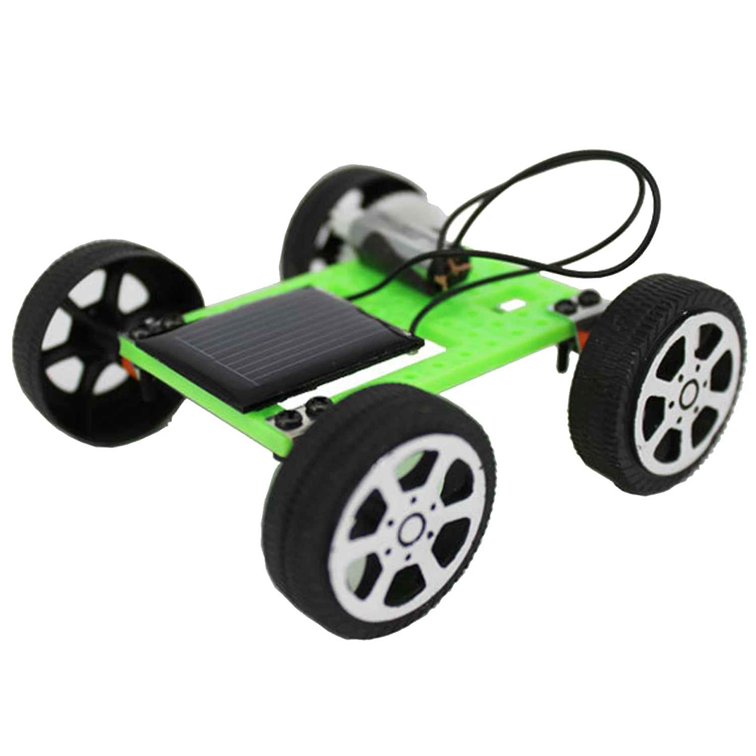 

Kids DIY Assemble Mini Solar Energy Crazy Powered Car Model Vehicle Take Apart Accessories Traffic Toy