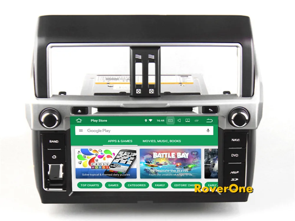 Cheap RoverOne Android 8.0 For Toyota Prado 2014 2015 Car Multimedia Player Radio Stereo DVD GPS Navigation Sat Navi PhoneLink 17