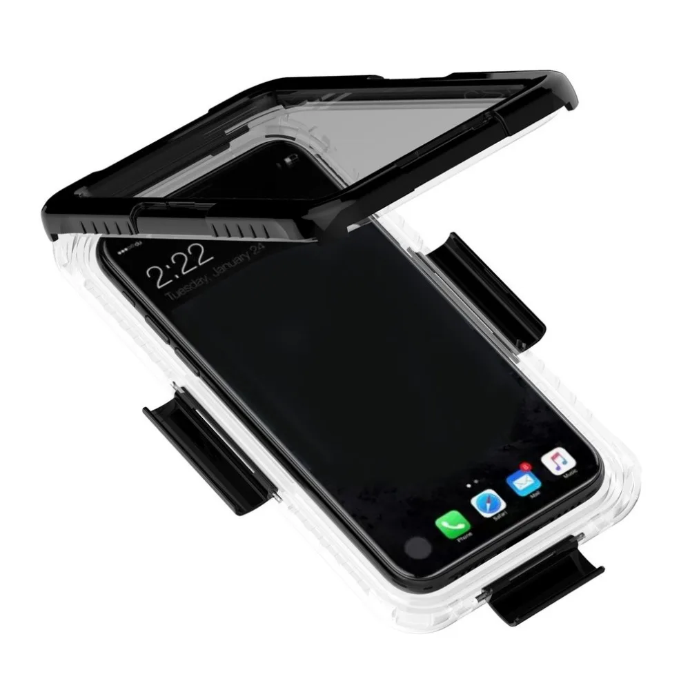 

New Waterproof Smartphone Case Soft Silicone Full Protective Case Cover for Apple series for iPhone X 5S SE 6 6s 7 8 plus cases