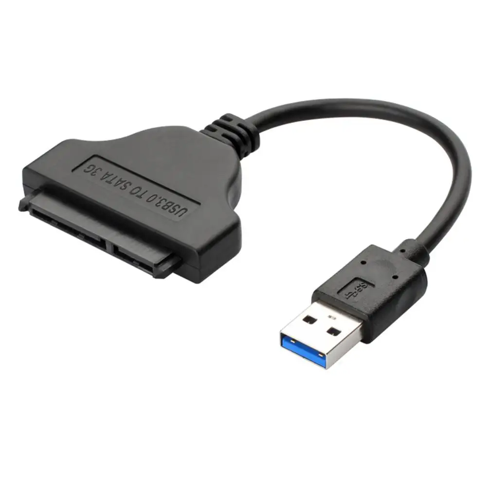 

EastVita USB 3.0 to Sata adapter converter cable 7+15P Connecting 2.5 Inch IDE HD with ABS Shell for 2.5" sata HDD SSD