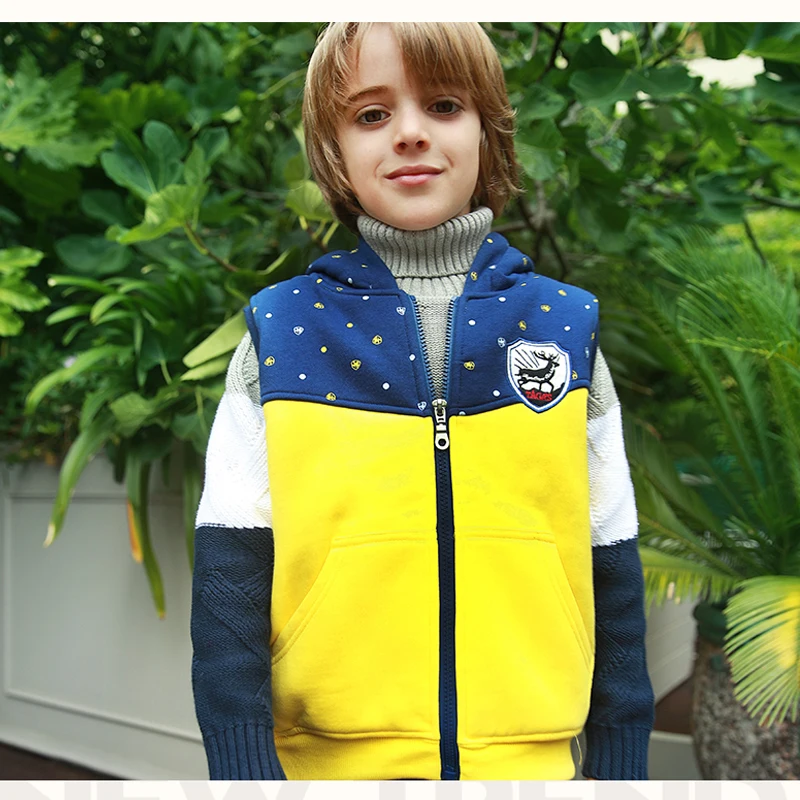 

New Family Matching Clothes Autumn Winter Boys Girls Vest Coat Kids Thick Cotton-padded Warm Waistcoat Hooded Vests For Children