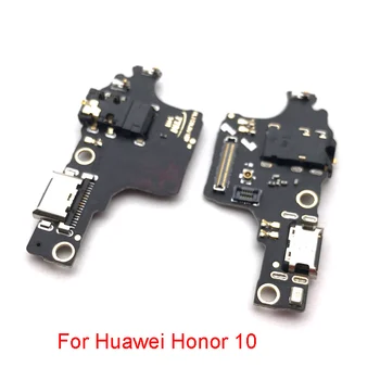 

10Pcs/Lot, New For Huawei Honor 10 Charger Charging Port Dock USB Connector with Headphone Audio Jack Flex Cable