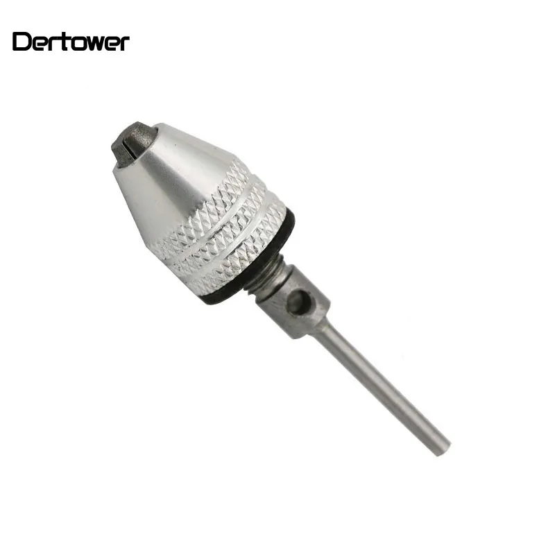 

3mm & 2.3mm Shank Connecting Shaft Electric Grinder Keyless Drill Bits Chuck Adapter Clamping Range 0.3-3mm Drill Bit Converter