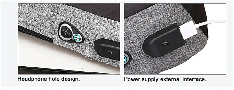 Новая мужская сумка через плечо мужская usb-сумка для груди дизайнерская сумка-мессенджер непромокаемая сумка через плечо мужская диагональная посылка