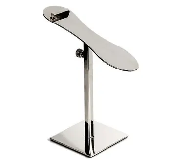 

New promotion stainess steel shoe display stand sandals shelf holder adjustable high-heels bracket casual sneakers display rack