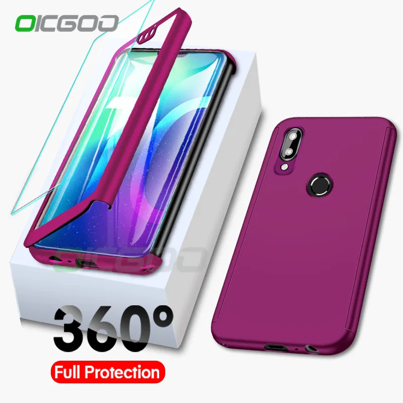 

360 Full Body Cover For Huawei Honor 7A 7C 8 8A 8X 9 10 Lite Protective Cases for Huawei P Samrt 2019 Y6 Y7 Y9 2018 Case Coque