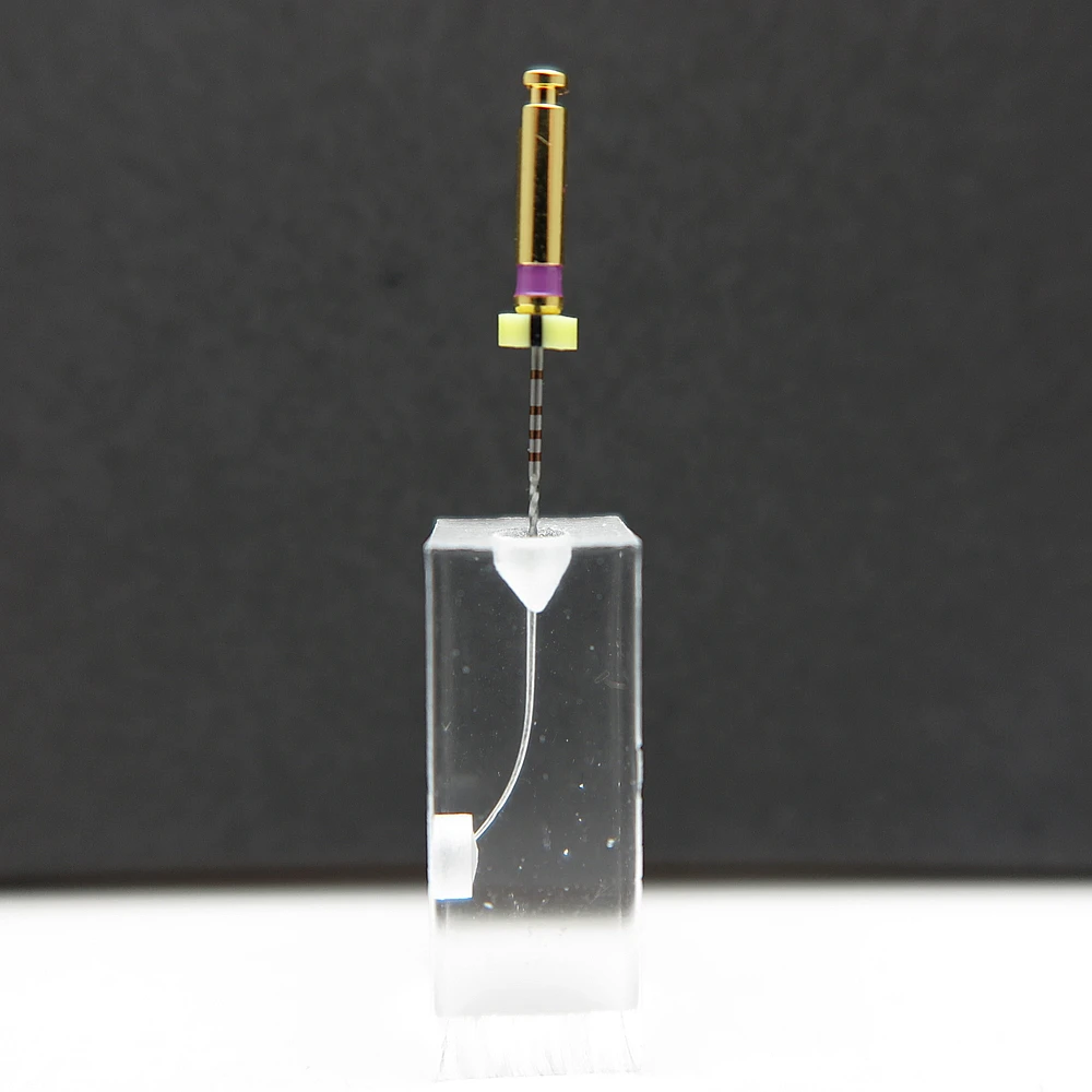

Dental Endodontic RCT Practice Model Clear Block Endo Root Canal Files Rotary Practicing Instruments