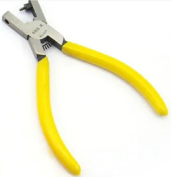 

2MM Hole Watchband Punch Pliers Price Tag Punching Forceps Leather Belt Flat Nose Hole Punch