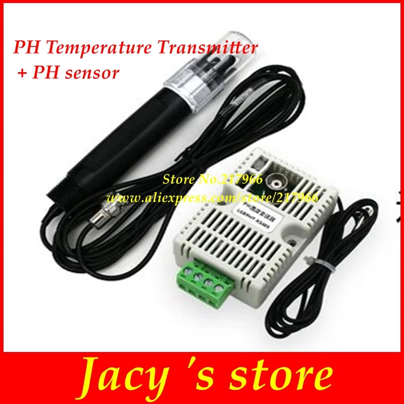 

PH Temperature Transmitter Detection Sensor Module Voltage 0-5V 0-10V 4-20mA RS485 Output PH sensor PH electrode BNC