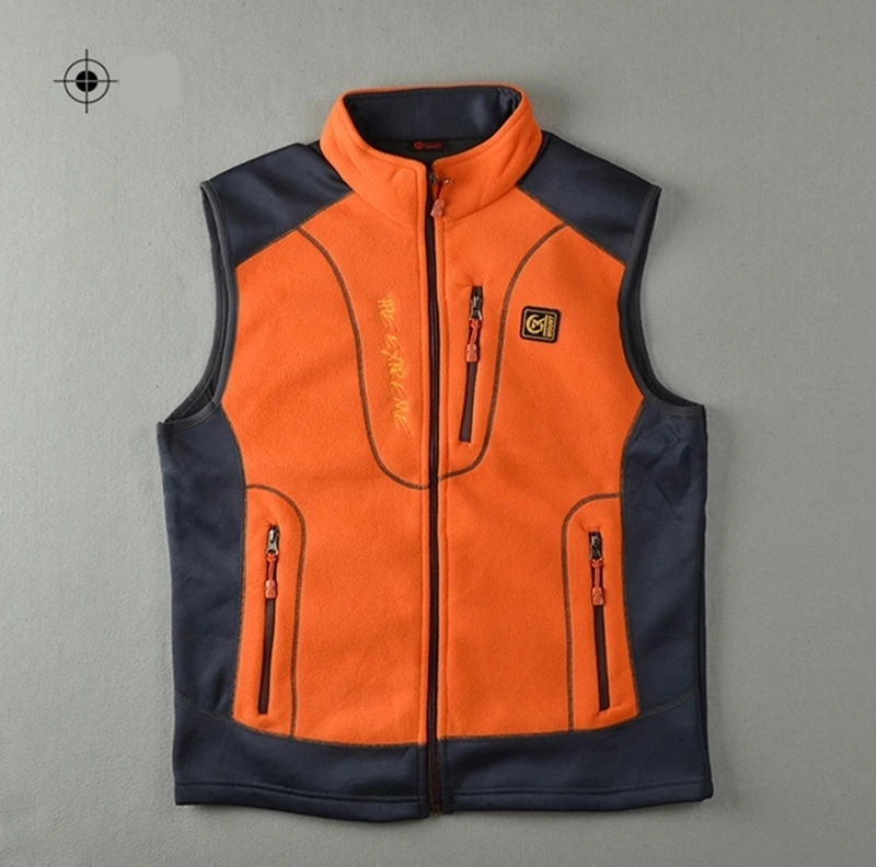 2016 NEW MEN OUTDOOR WINDSTOPPER FLEECE WARM VEST AUTUMN WINTER WARM