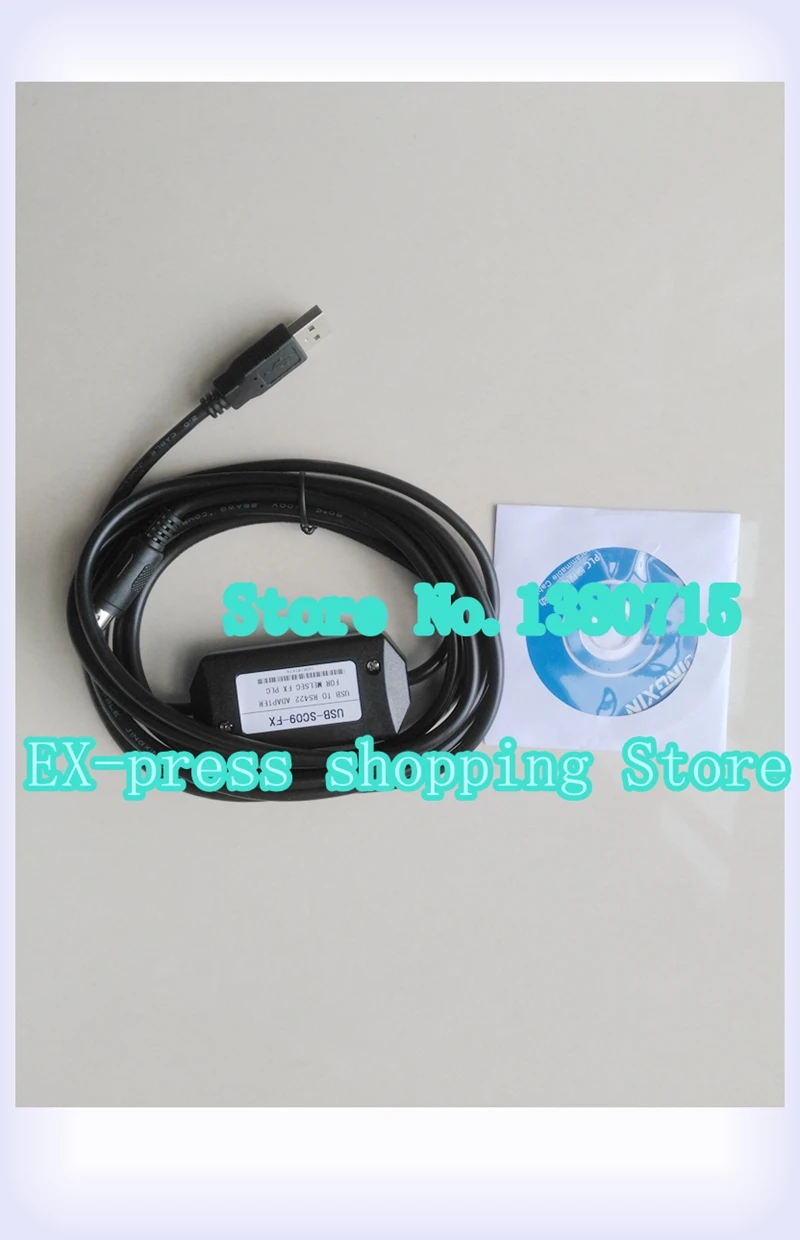 USB SC09 FX кабель для загрузки Usb Interace Suit Fx Plc в коробке и Cd драйвер Новый|cd driver|usb usbusb cd |