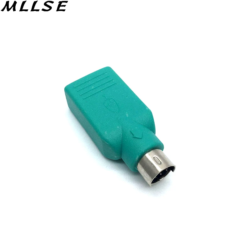 

MLLSE 1pcs USB Female To For PS2 to Converter Adapter Male for Old PC Computer Keyboard Mouse