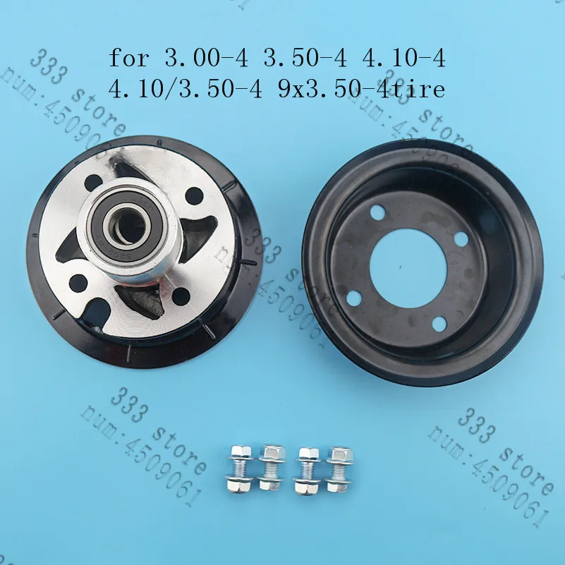 9x3. 50-4 ступица для использования в шинах для газового скутера мотоцикла 3,00-4 4,10/3,50-4 шины 4 дюймовый литой диск обод