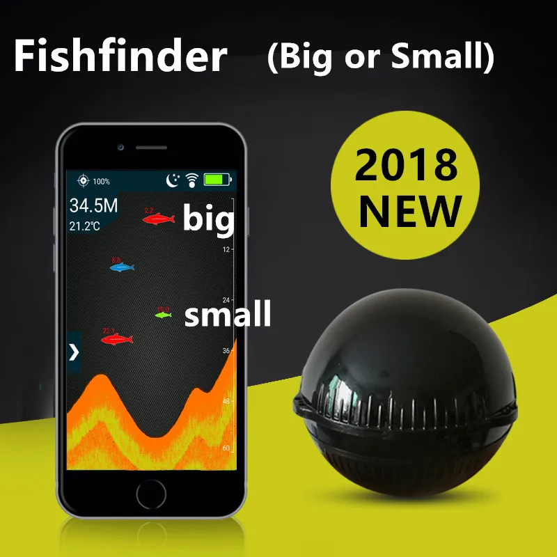 bluetooth fishing sensor Smart phone fish finder Wireless