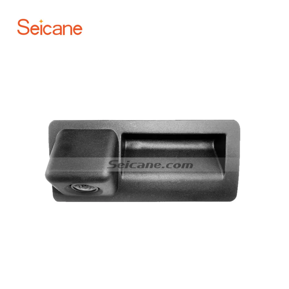 

Seicane HD Wired Car Backup Reversing Camera for 2012-2013 NEW Ford Focus Waterproof four-color ruler and LR logo Night Vision