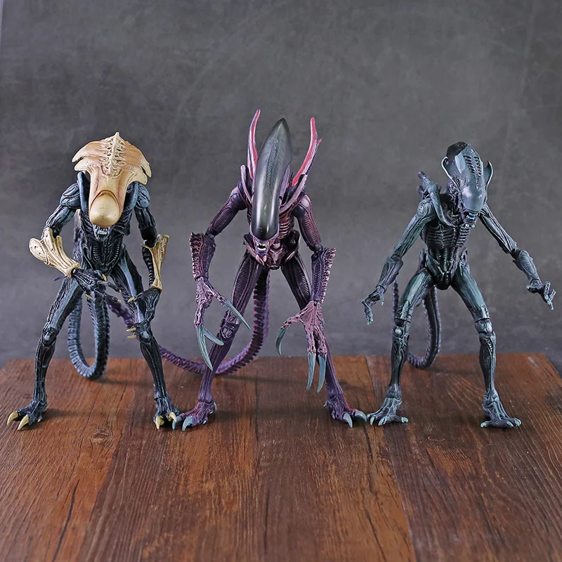 NECA AVP Alien VS. Хищник паутинной/куколки/бритвы когти 7 &quotПВХ движущаяся фигурка