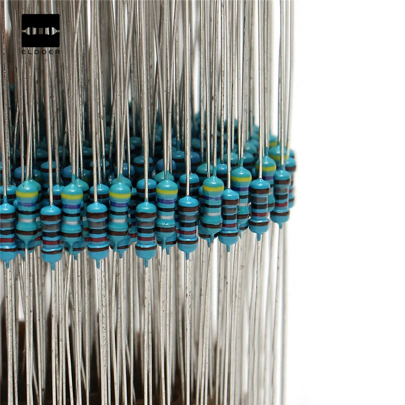 

2600pcs 130 Values 1/4W 0.25W 1% Metal Film Resistors Assorted Pack Kit Set Lot Resistor Kit Set Lot