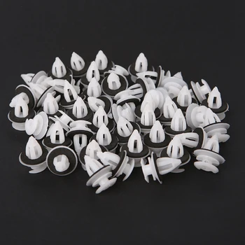 

50PC/Bag Door Panel Clips With Seal Ring For BMW E34 E36 E38 E39 E46 M3 M5 Z3 X5