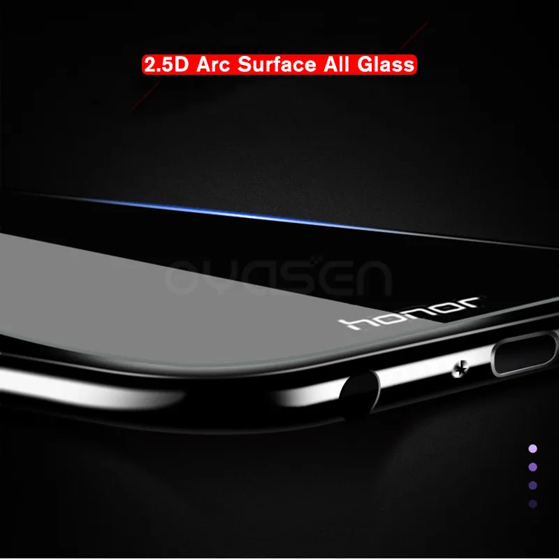 Закаленное стекло 9H для huawei Honor View 20 10 V10 9 P20 8 Lite 7A 7C Pro 7X 8X взрывозащищенное защитное стекло с защитой от синего света, светильник