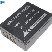 10 шт./лот NP-W126, NPW126 NP W126 Аккумулятор для Fujifilm FinePix HS30EXR, HS33EXR, X-Pro1, X-E1, X-E2, X-M1, X-A1, X-T1, T2, X-T10