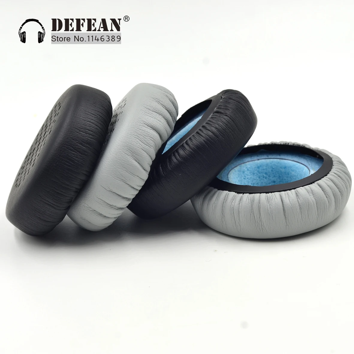 Soft 55mm replacement ear pads cushioned earpads cover pillow for