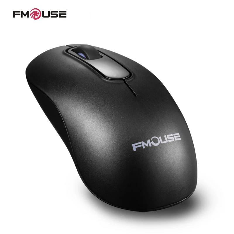 Оригинальная оптическая мышь FMOUSE M201 1200 точек/дюйм беспроводная Бесшумная мини 2 4