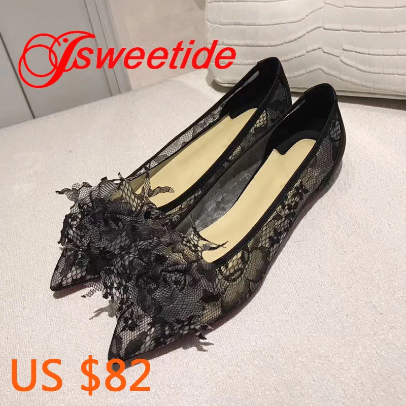 Marque Femme Fleur Femmes Oxford noir Nouveau Chaussures Sport Dentelle Romantique Appartements Qualité Pointu Haute De Décontracté Beige Mode rQtdxshC