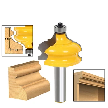 

1/2" Shank Classical & Bead Molding & Edging Router Bit -Tenon Cutter for Woodworking Tools NEW