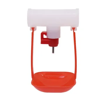 

Casing-Type Hanging Cup Drinking Fountains Farm Animal Nipple Drinker Chicken Drinking Water Feeding Watering Supplies