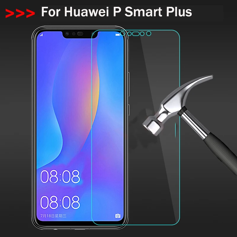 

Tempered Glass on for Huawei P Smart Plus Screen Protector for Huawei P Smart+ Protective Film Glass for Huawei P Smart Plus