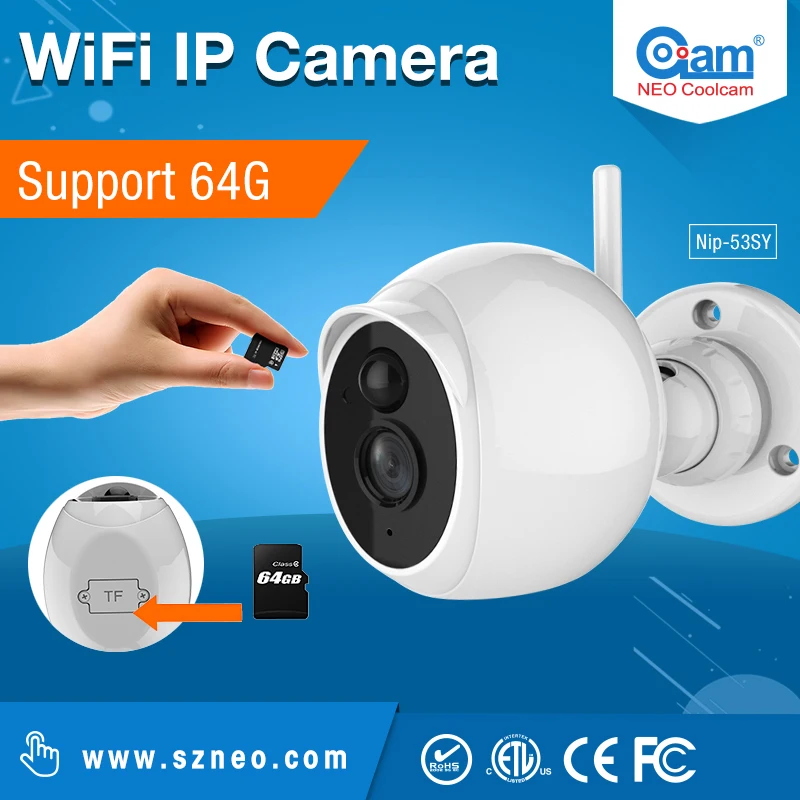 НЕО Coolcam nip-53sh Full HD 1080 P Wi-Fi ip-камера Беспроводной P2P CCTV Водонепроницаемый IP65 и