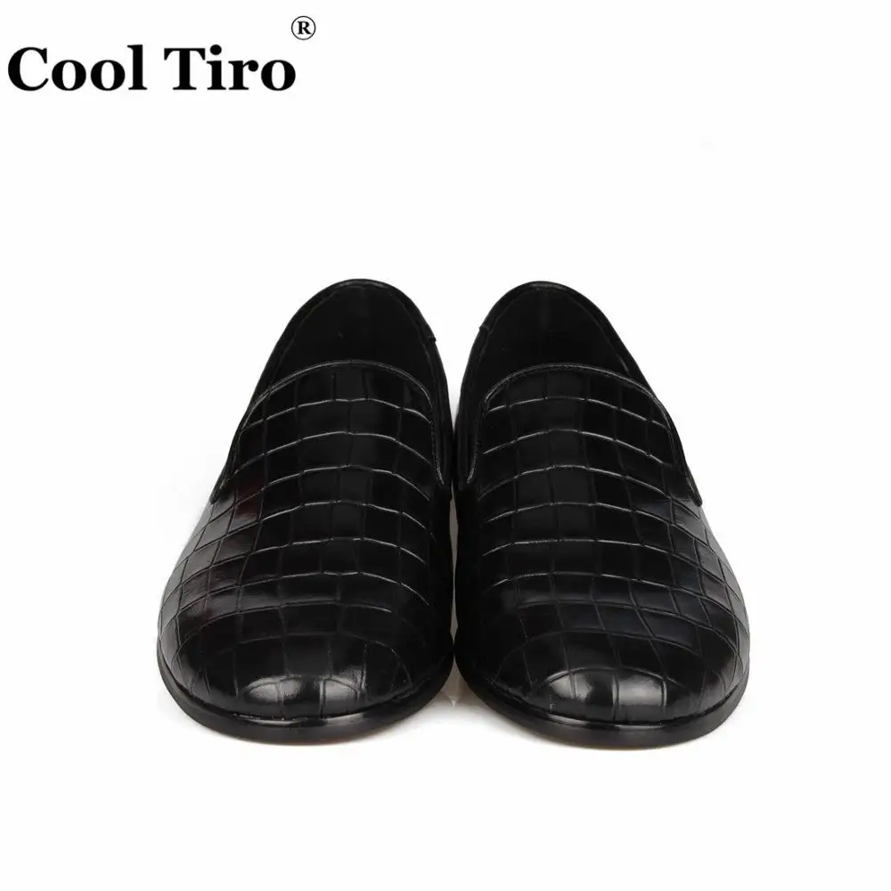 Crocodile pattern LOAFERS (8)