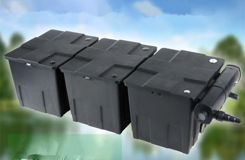 

Large-capacity fish pond filter system Koi pond outdoor filter barrel pond large and small water purification equipment