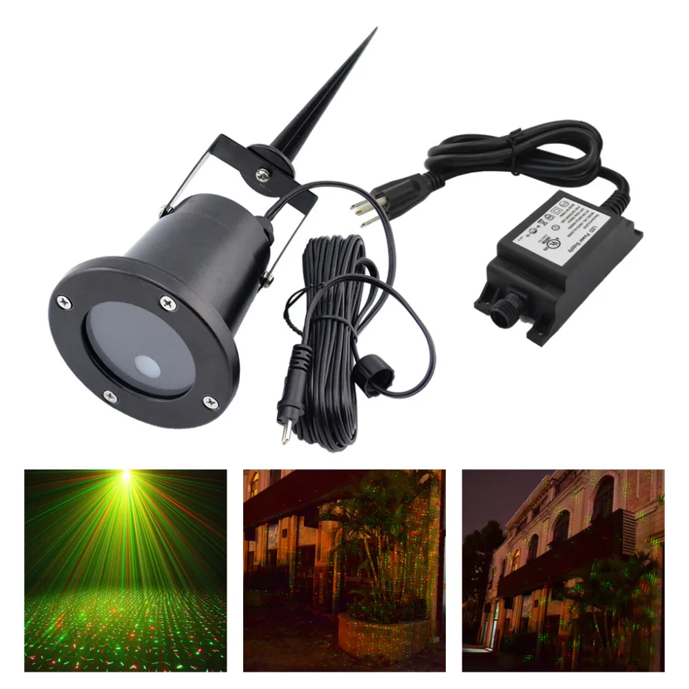 Buy AUCD Outdoor Waterproof RG Meteor Shower Projector