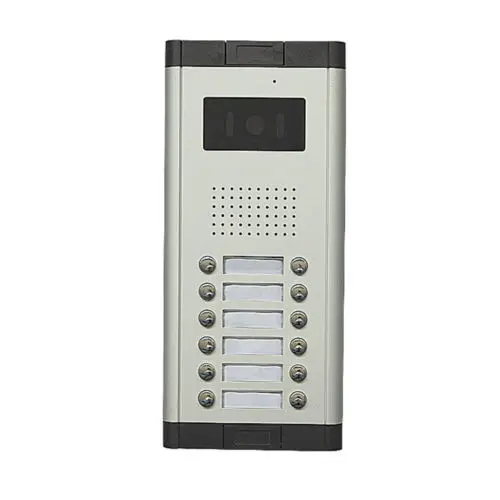 Квартира Проводной видеодомофон дверной телефон аудио Визуальный дверной звонок 2-12 кнопок