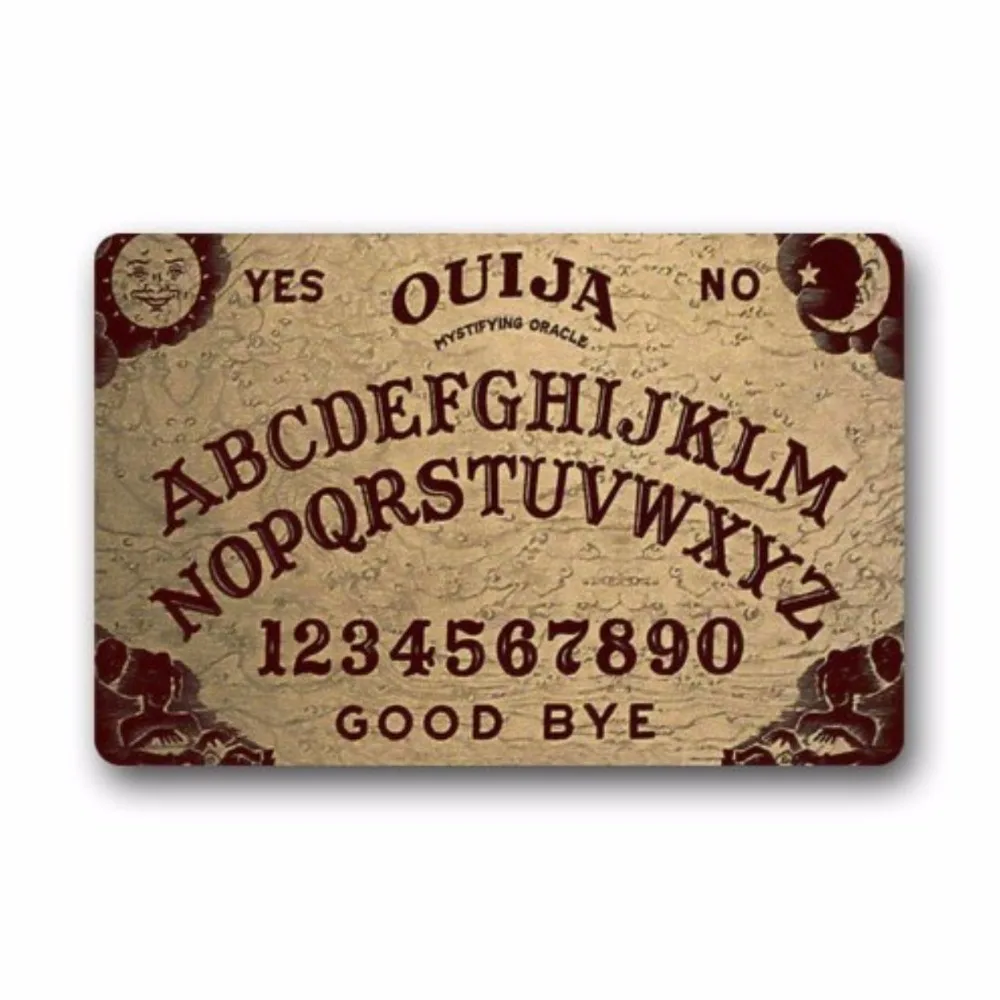 Ouija Board Doormat,Indoor/Outdoor Floor Mat Indoor Floor Mats Non-Slip Machine Washable Decor Bathroom Mats Ouija Board Doormat,Indoor/Outdoor Floor Mat Indoor Floor Mats Non-Slip Machine Washable Decor Bathroom Mats